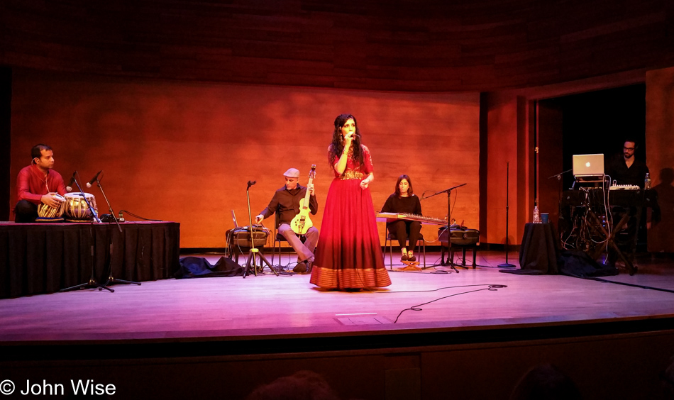 Niyaz in concert at The Musical Instrument Museum in Phoenix, Arizona