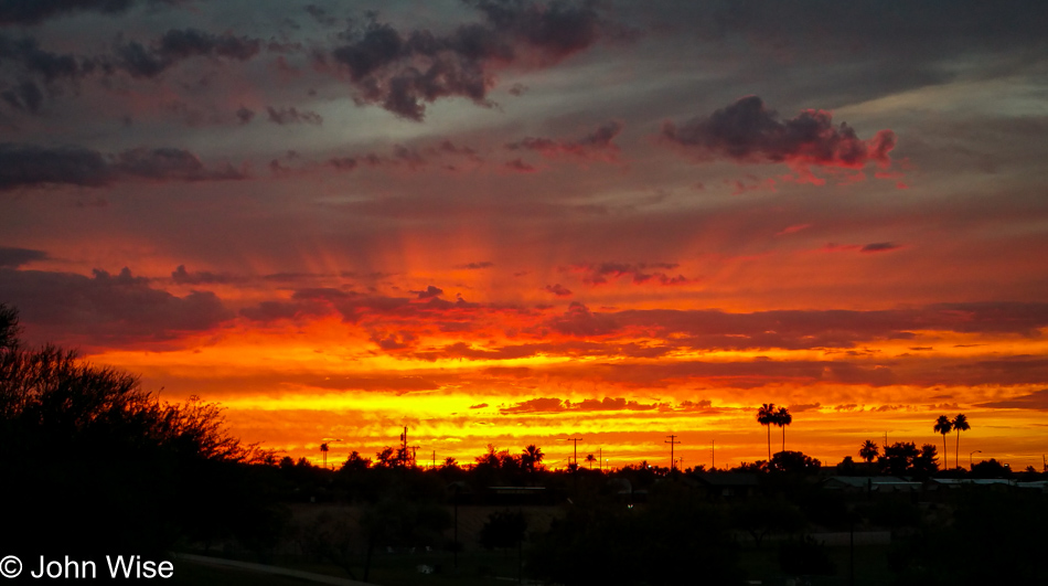 Sunset in Phoenix, Arizona