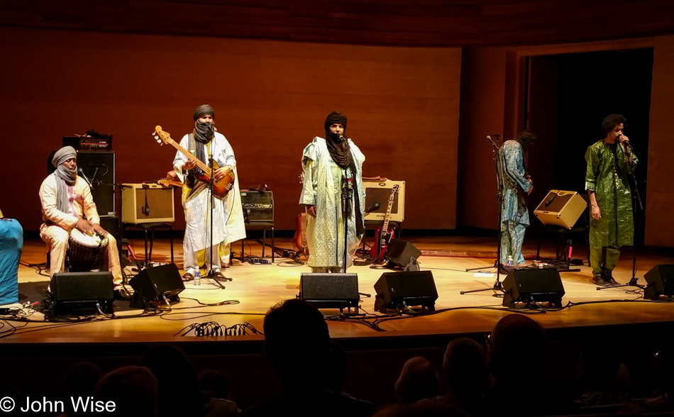 Tinariwen live at The Musical Instrument Museum in Phoenix, Arizona