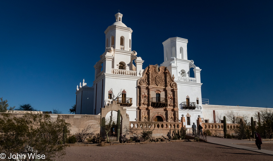 Mission San Xavier del Bac in Tucson, Arizona