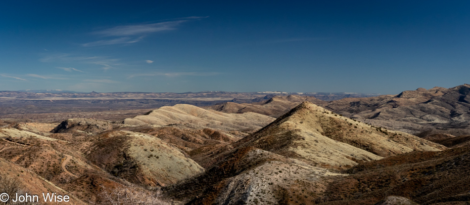 View from Highway 77 in Arizona