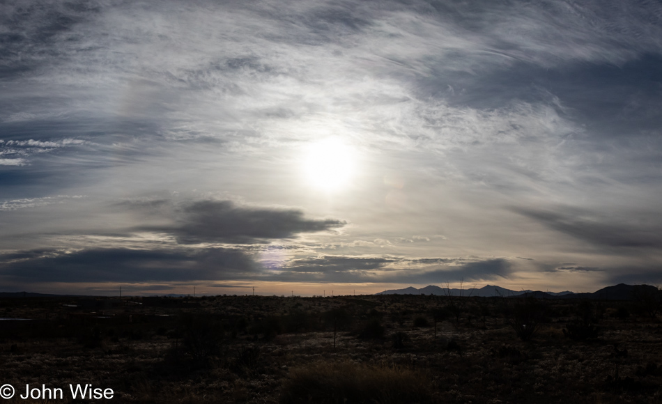 South of Tucson heading to Sonoita, Arizona