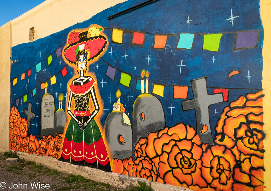 Mural in Douglas, Arizona