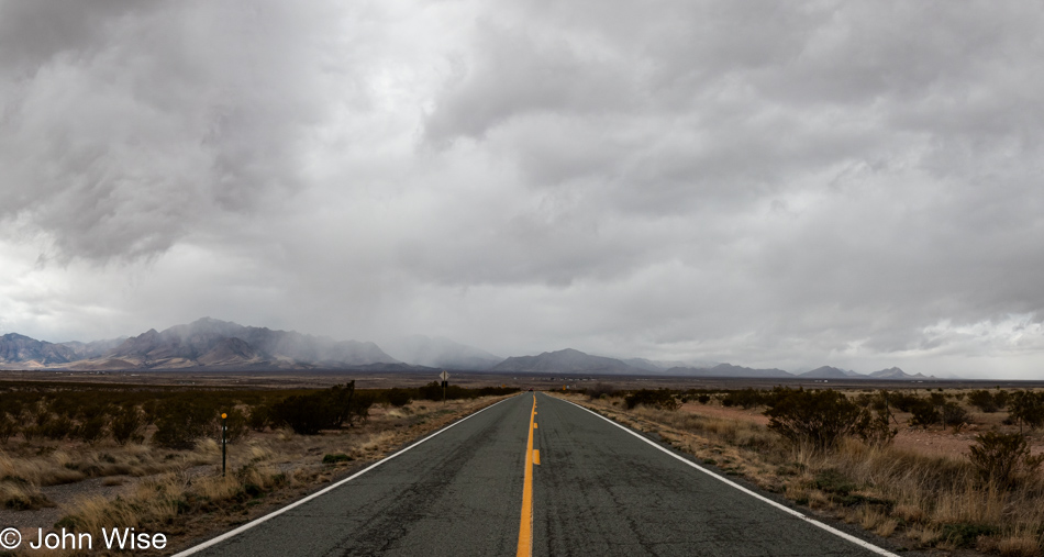 State Highway 9 in western New Mexico