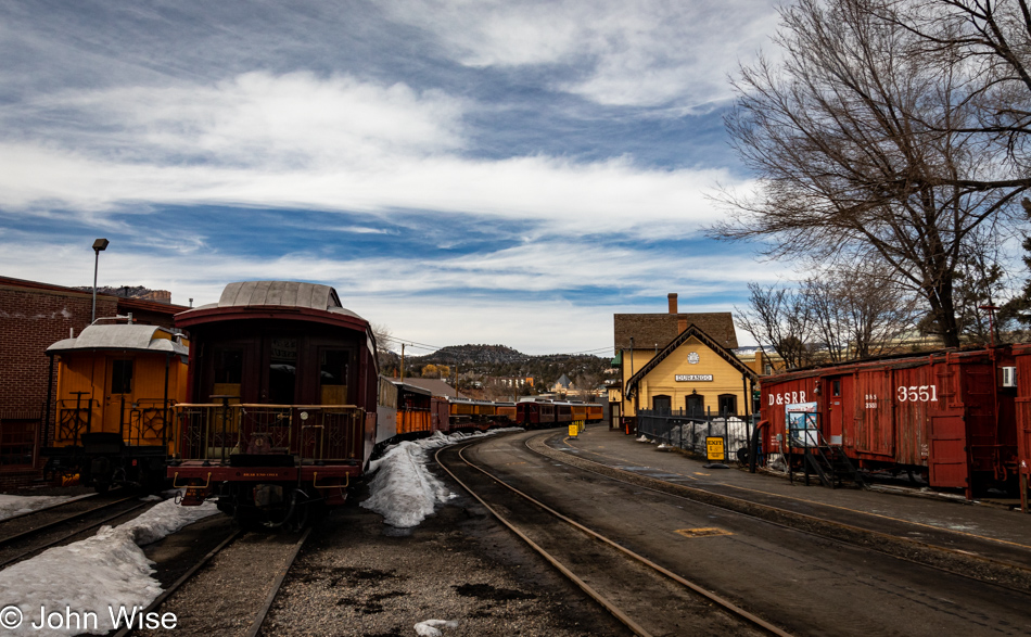 Durango Silverton Train Station in Durango, Colorado