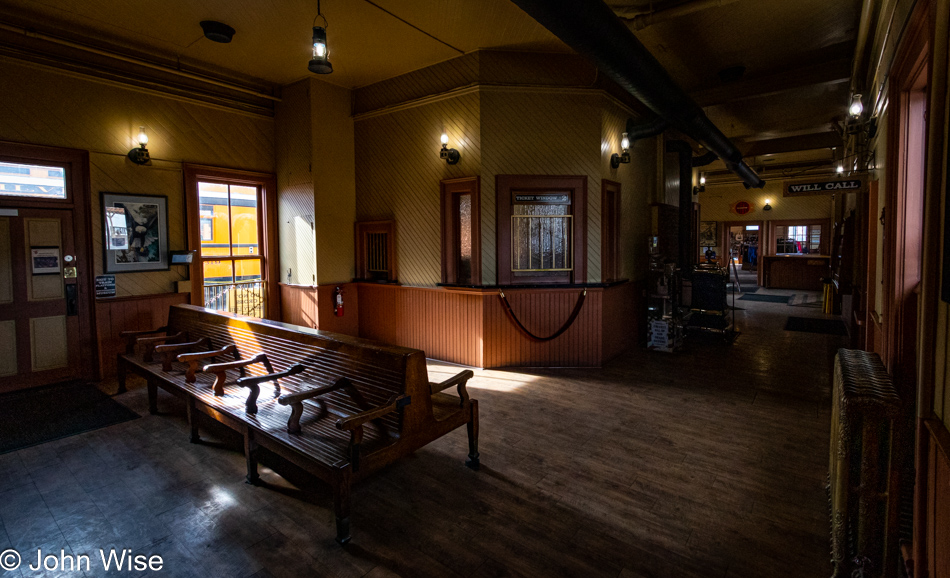 Durango Silverton Train Station in Durango, Colorado