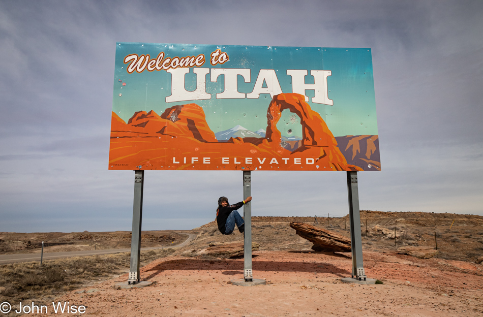 Carlos Guerrero at Utah State Line