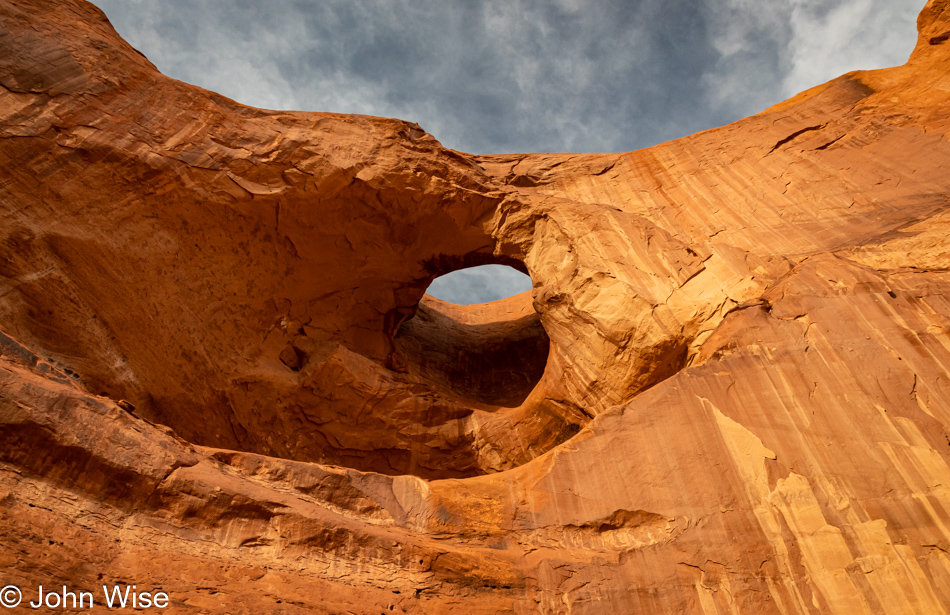 Chimney Arch at Mystery Valley, Arizona