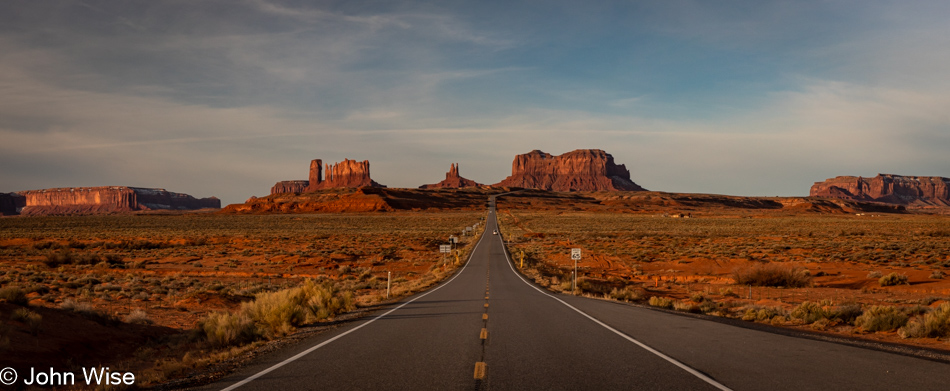 Monument Valley as seen from Utah