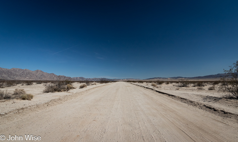 Off Amboy Road in California