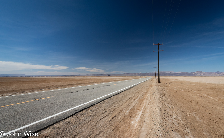 Off Amboy Road in California