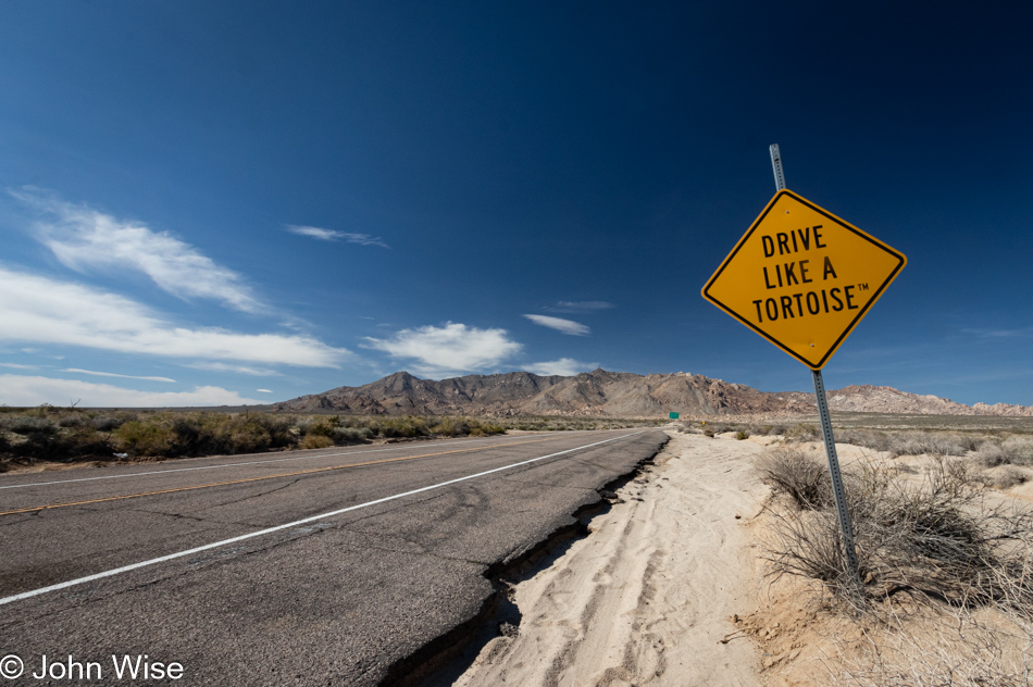 Kelbaker Road and the Mojave National Preserve in California