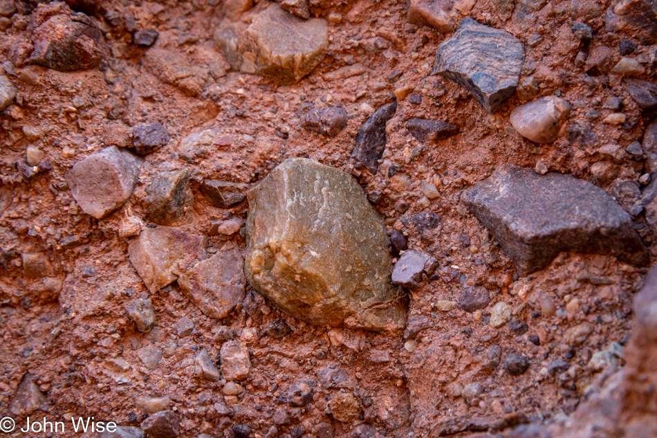 Conglomerate at Death Valley National Park, California