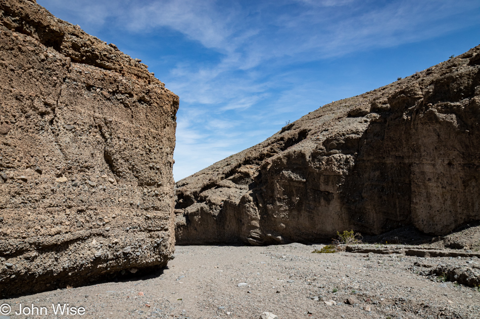 Sidewinder Canyon in Death Valley National Park, California
