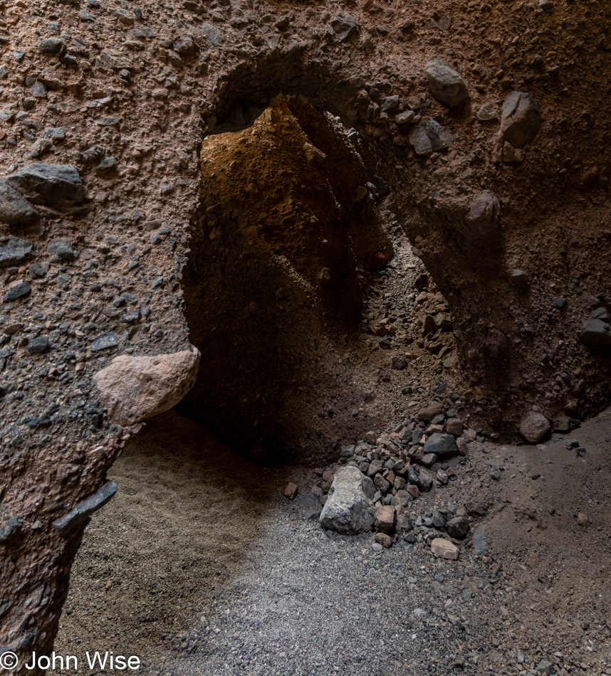 Sidewinder Canyon in Death Valley National Park, California