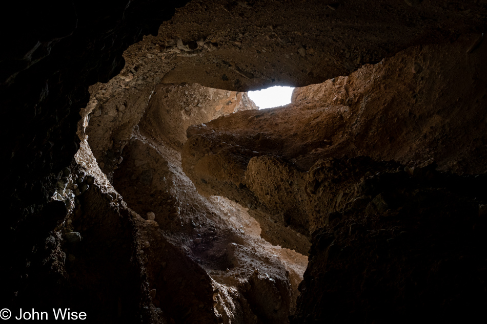 Sidewinder Canyon in Death Valley National Park, California