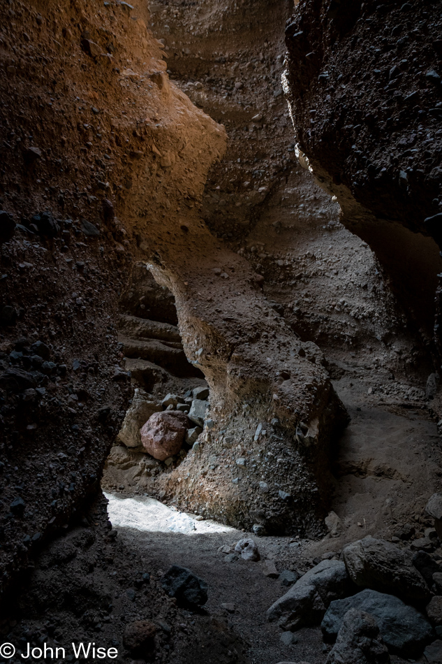 Sidewinder Canyon in Death Valley National Park, California