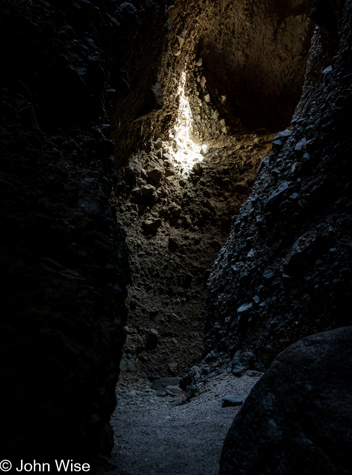 Sidewinder Canyon in Death Valley National Park, California