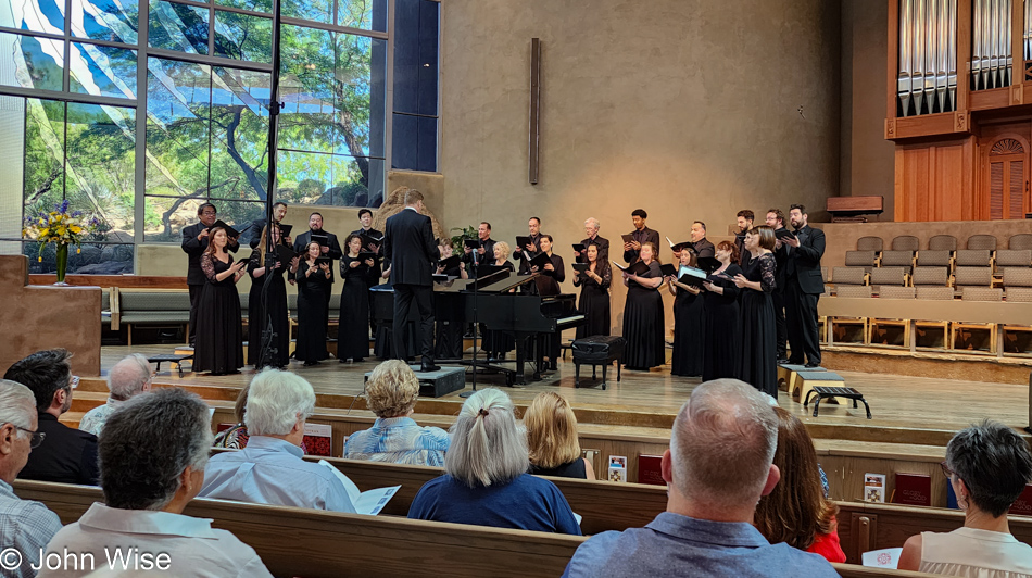 Phoenix Chorale performance in Scottsdale, Arizona