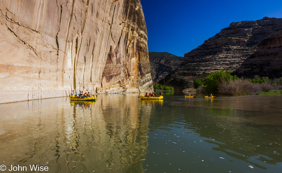 Yampa River in Dinosaur National Monument, Utah