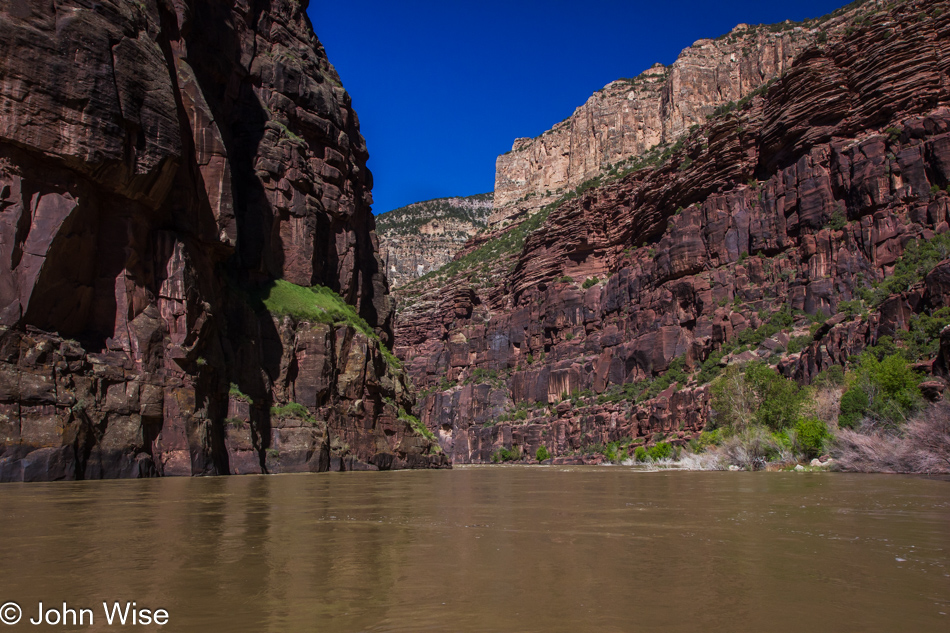 Yampa River in Dinosaur National Monument, Utah