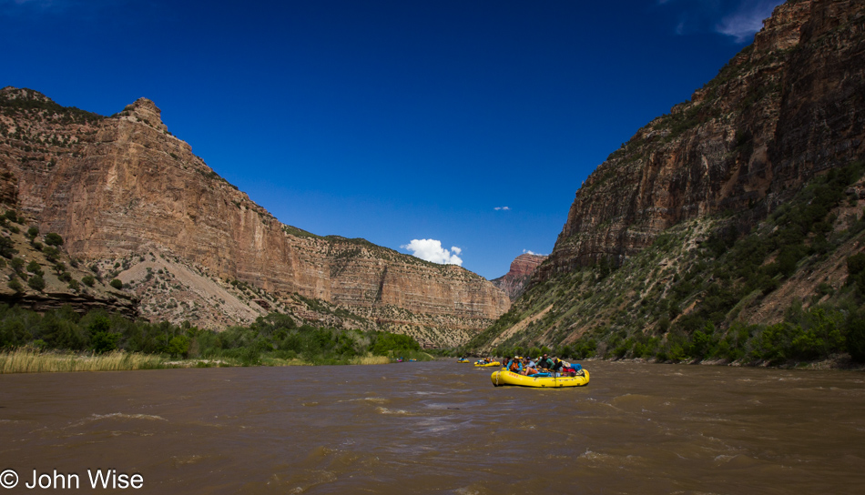 Yampa River in Dinosaur National Monument, Utah