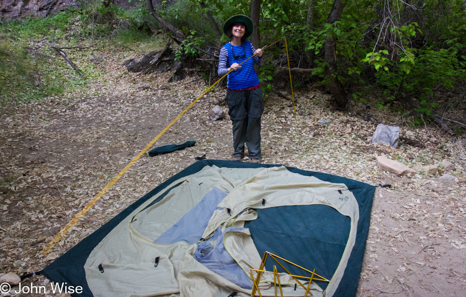 Caroline Wise on the Yampa River in Dinosaur National Monument, Utah