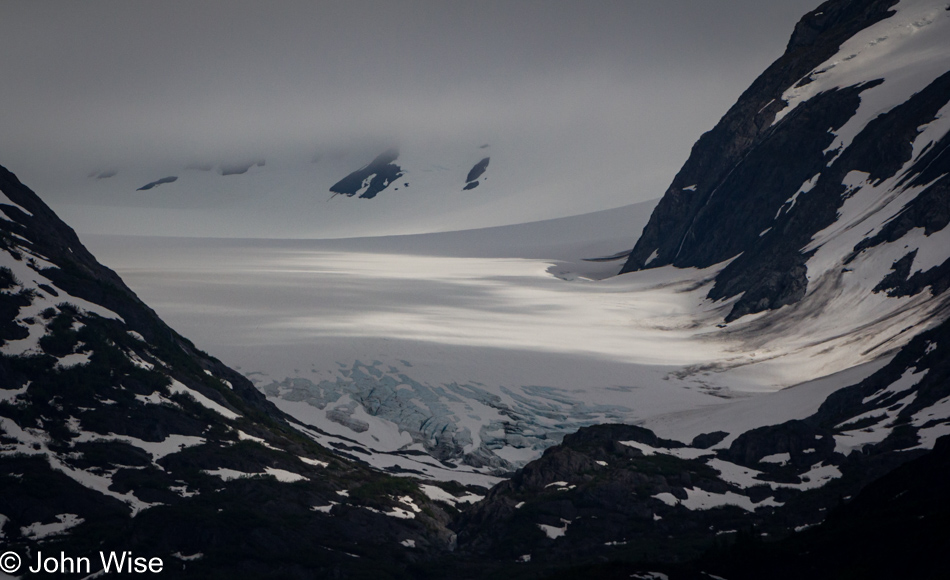 Seward Highway thru the Chugach National Forest in Alaska