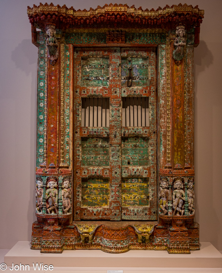 Gujarat Shrine Doorway at the Denver Art Museum in Denver, Colorado