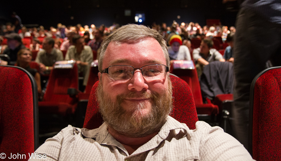 John Wise at the premiere of Timescapes at NAB in Las Vegas, Nevada