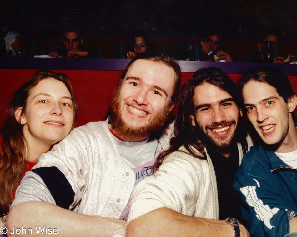 Caroline Engelhardt, John Wise, Klaus Singer, and Jo Lincke in Las Vegas, Nevada