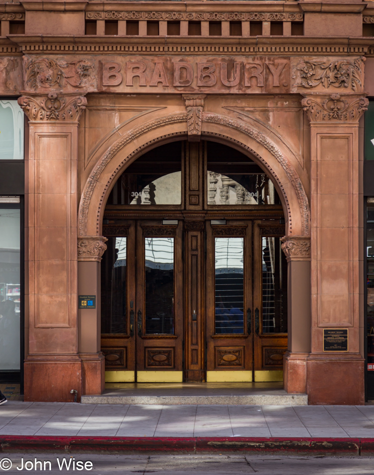 Bradbury Building in Los Angeles, California