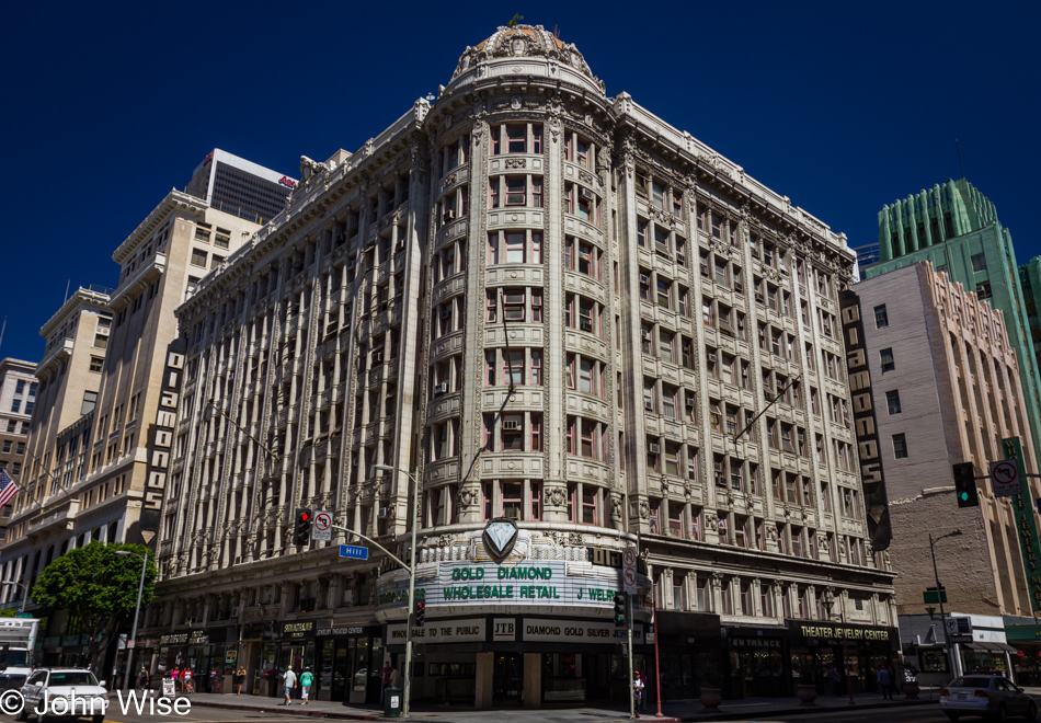 Old Warner Bros. Building in Los Angeles, California