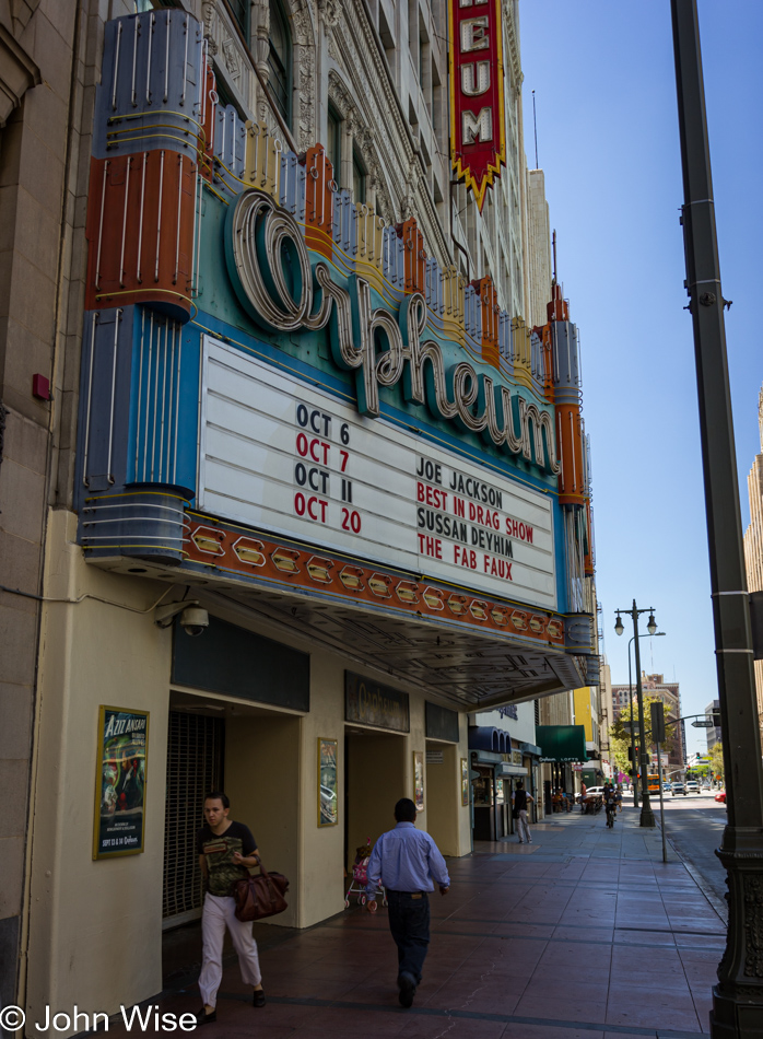 Orpheum Theater in Los Angeles, California