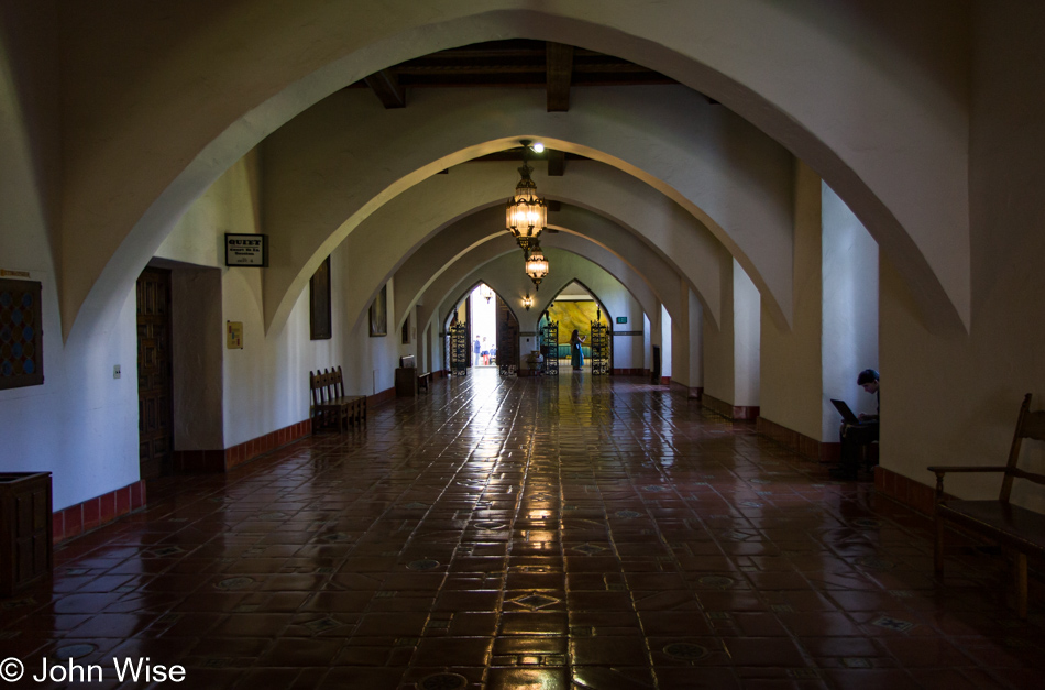 Courthouse in Santa Barbara, California