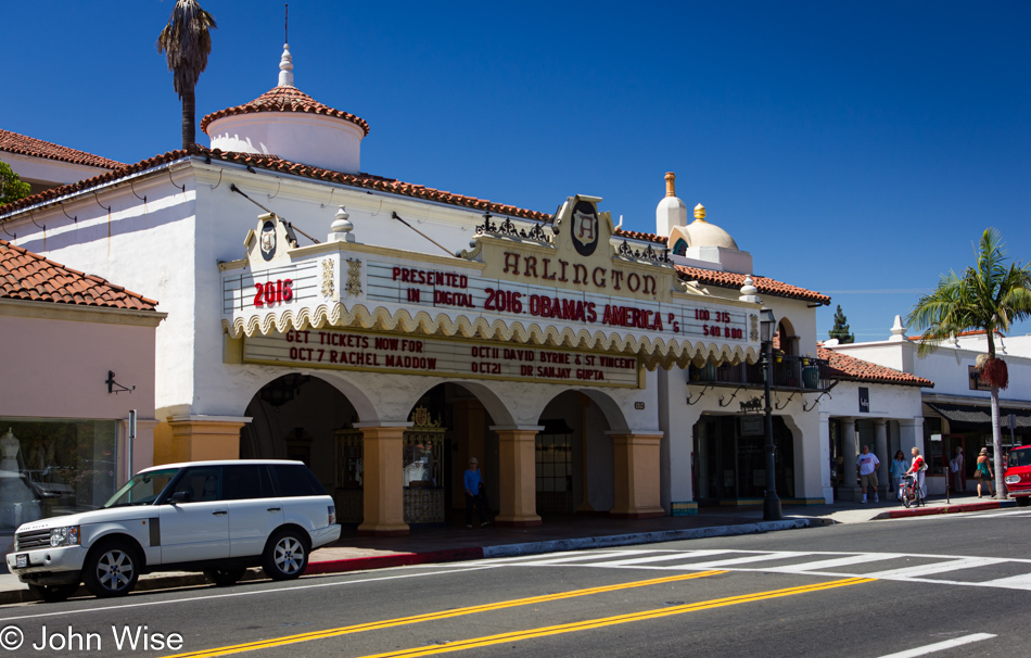 Arlington Theater in Santa Barbara, California