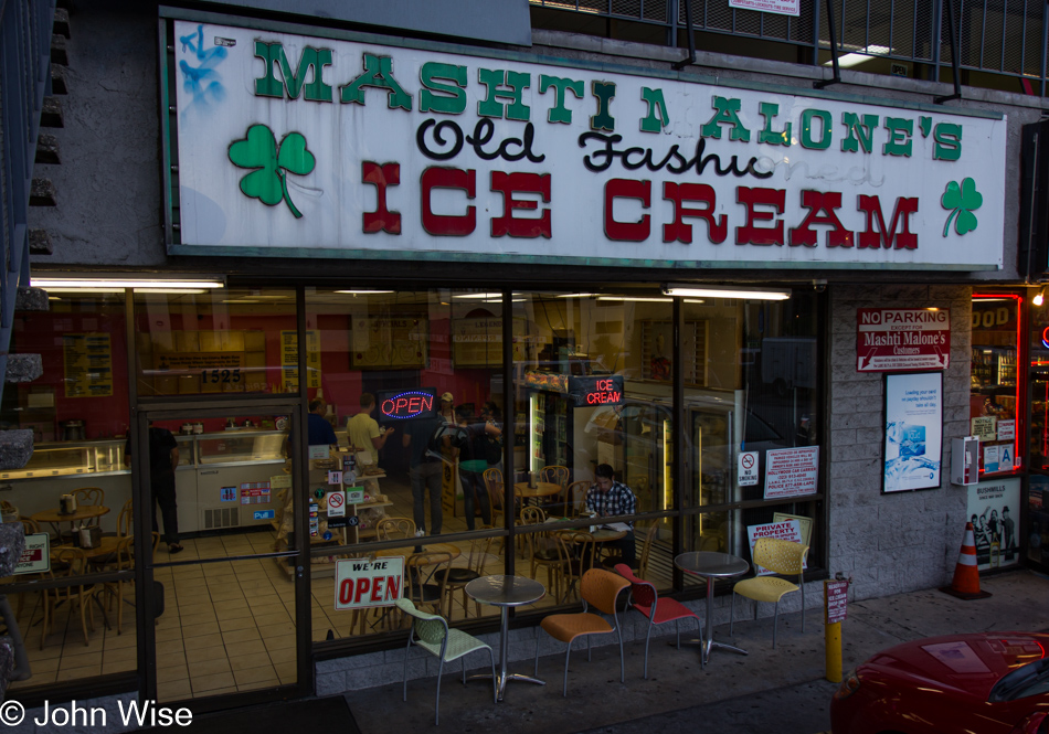 Mashti Malone's Ice Cream in Hollywood, California