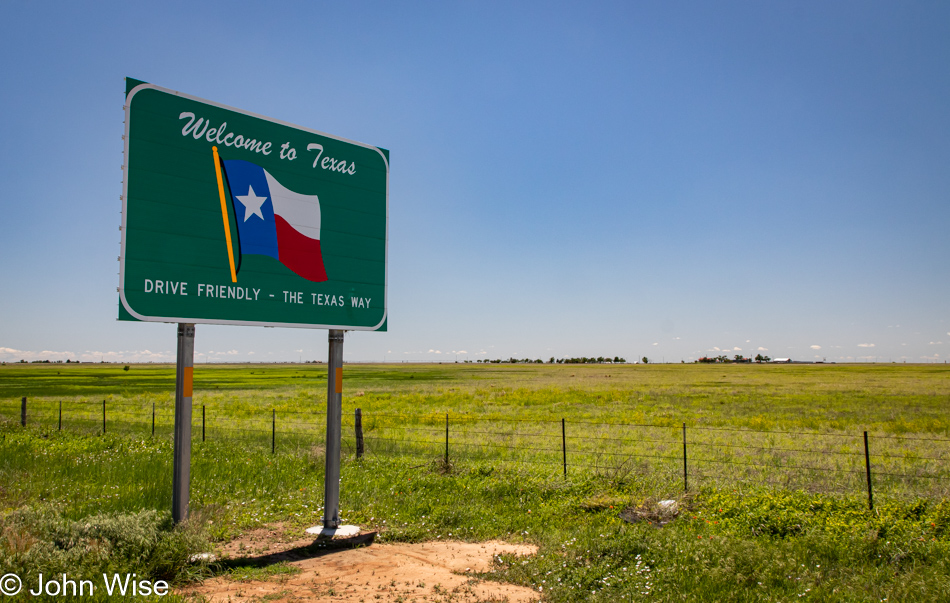 Texas State Line on U.S. Route 83
