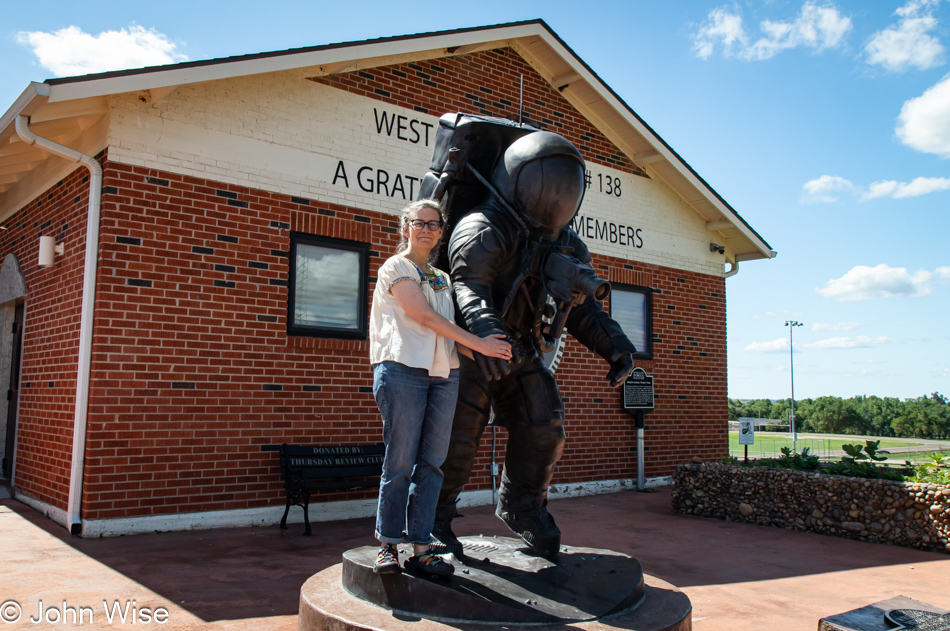 Caroline Wise in Wheeler, Texas off U.S. Route 83