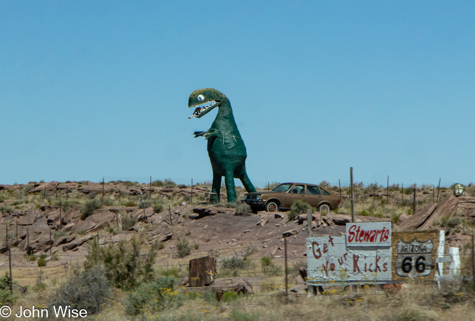 Native American Billboards along Interstate 40 in Arizona