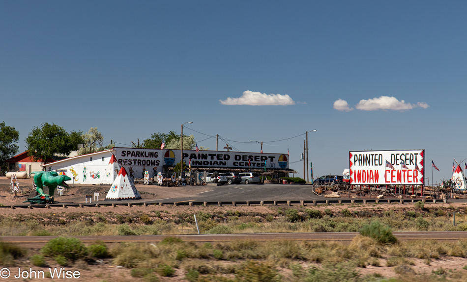 Native American Billboards along Interstate 40 in Arizona