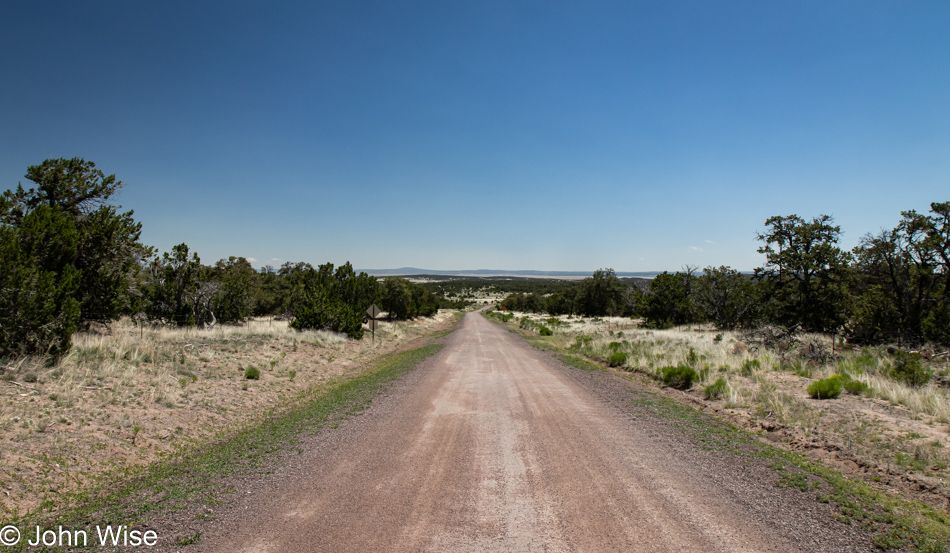 Route 603 southeast to Pie Town, New Mexico
