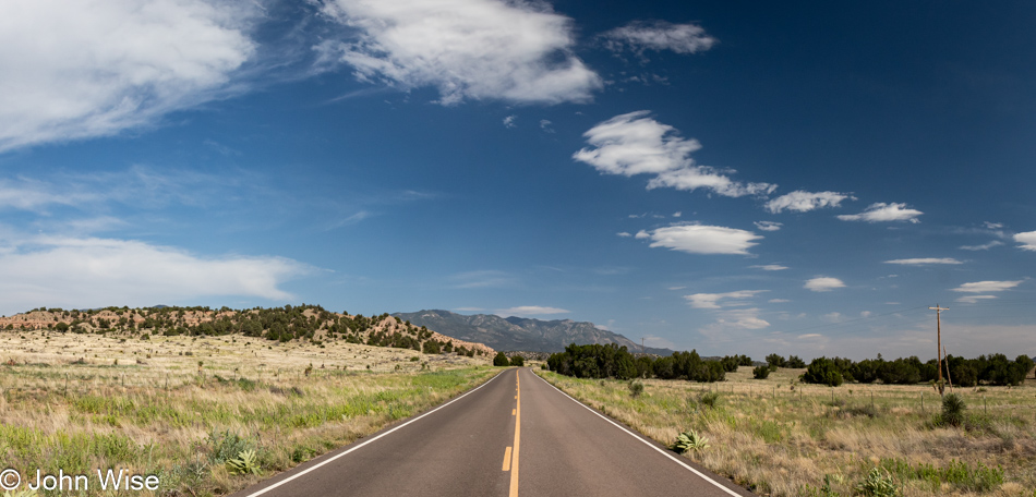 US 180 south of Reserve, New Mexico