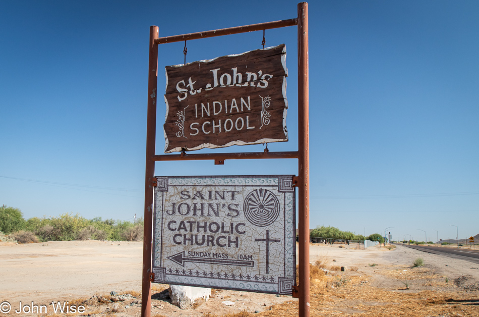 St. John's Indian School in Laveen, Arizona