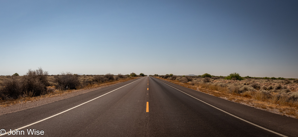 Beltline Road on the Gila River Indian Community in Arizona