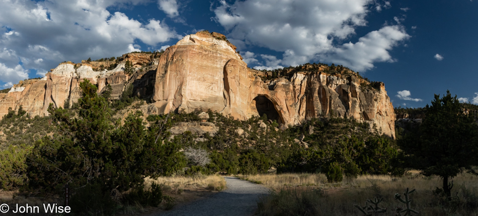La Ventana Natural Arch in El Malpais National Monument, New Mexico