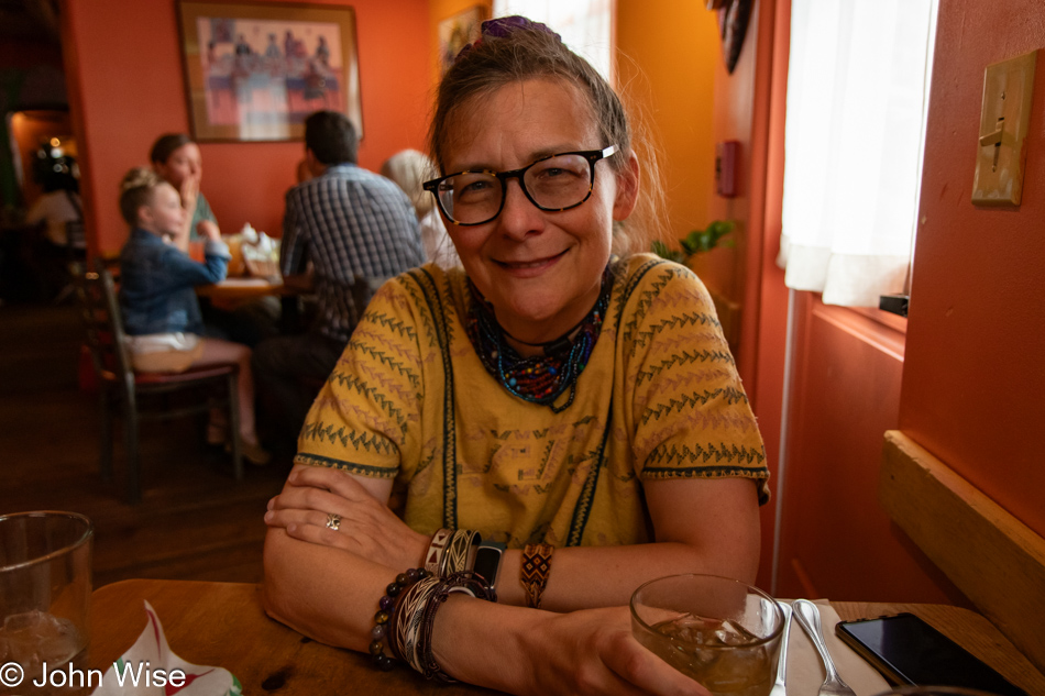 Caroline Wise in Santa Fe, New Mexico