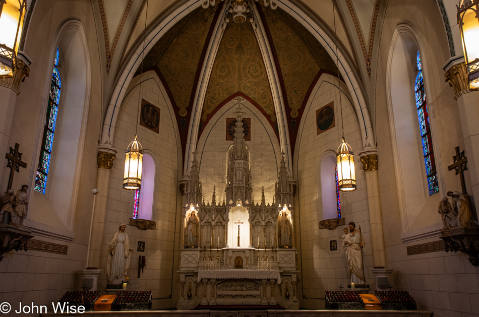 Loretto Chapel in Santa Fe, New Mexico