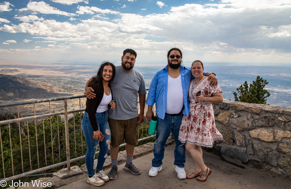 Sandia Crest near Albuquerque, New Mexico