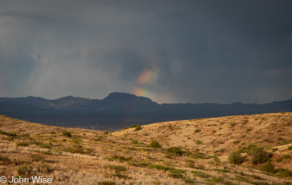 Rainbow near Duncan, Arizona